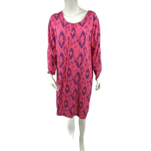 Fresh Produce Pink Dress Pink Aztec Print - Picture 11 of 11